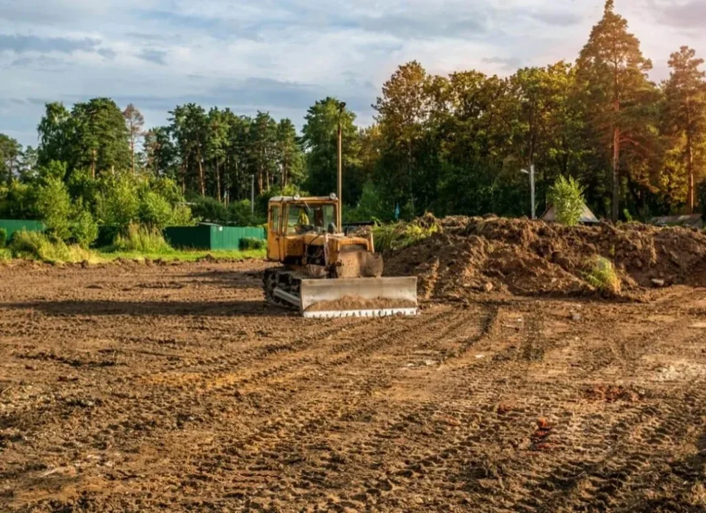 Site preparation work