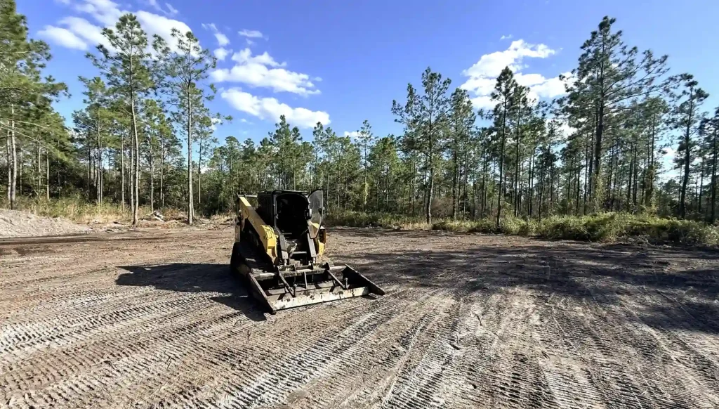 Site Prep Work in process